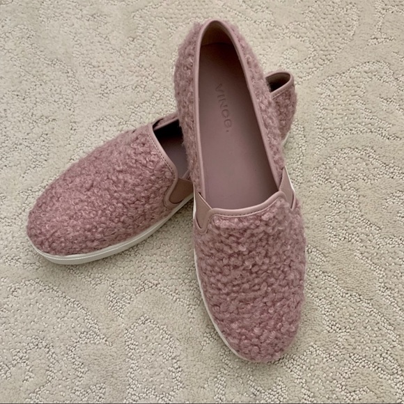 vince blair shearling sneaker